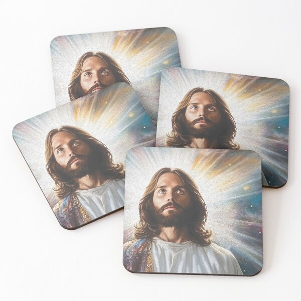 Item preview, Interstellar Jesus Christ, Galactic Federation of Light, Faithful Art, Ashtar Command designed and sold by Larah Vidotto.