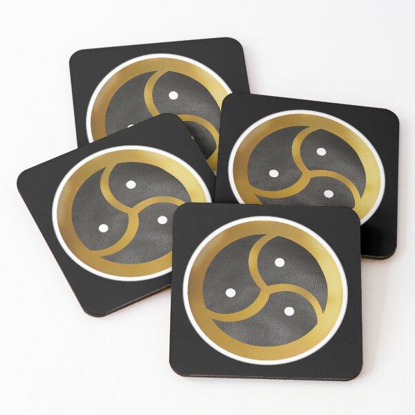 Item preview, Triskelion Gold and Leather designed and sold by LeatherRebel75.