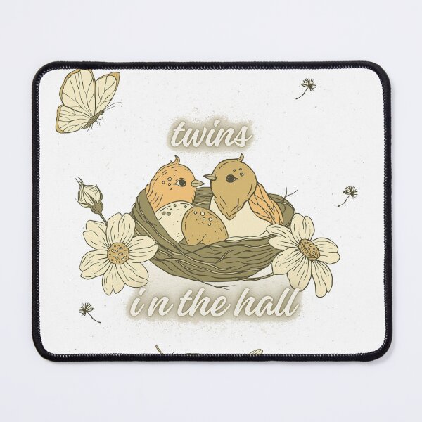 Item preview, the cute tiwns in the hall designed and sold by strongdisgner.