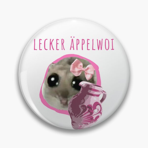 Item preview, appelwoi, delicious äppelwoi, sad hamster designed and sold by theherbst131313.