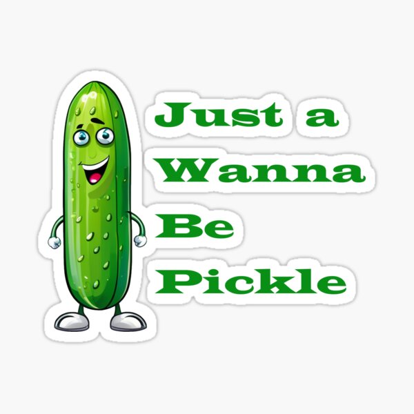 Item preview, Cucumber Wants to be a Pickle designed and sold by Ptfera.