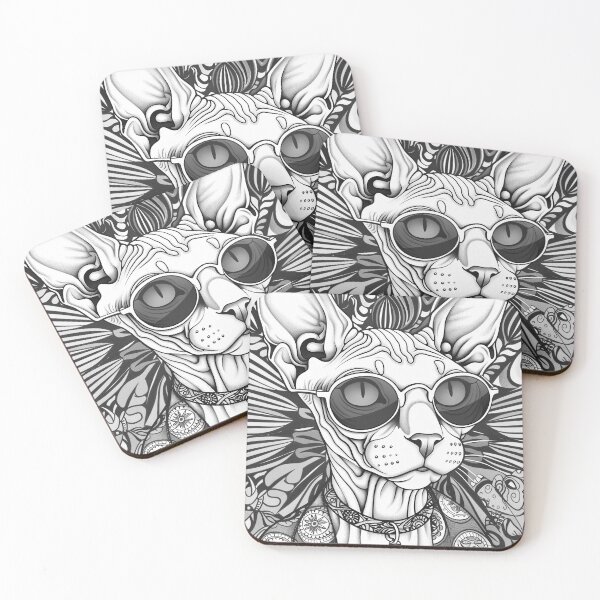 Item preview, Hippie Sphynx Cat designed and sold by itgonbebiblical.