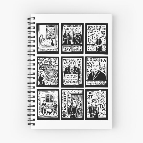 Item preview, Catholic Worker Prints designed and sold by SarahFullerArt.