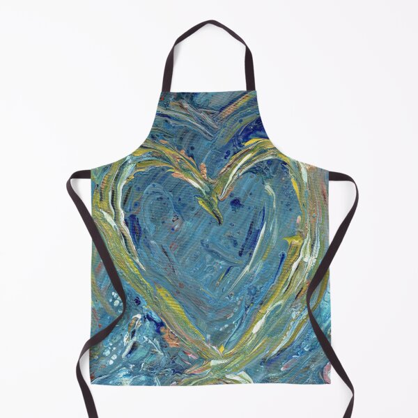 Item preview, Heart of Love Paint Pour designed and sold by LymphomaLass.
