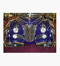 1948 Purple Cadillac Photographic Print