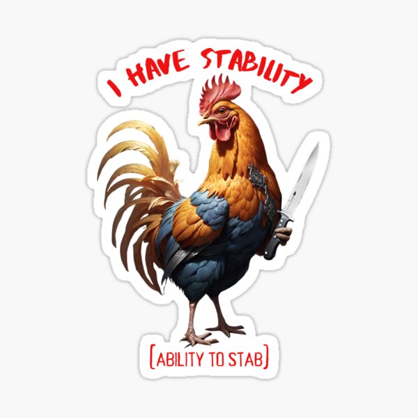 Item preview, I Have Stability [Ability to Stab]  designed and sold by Places On Earth.