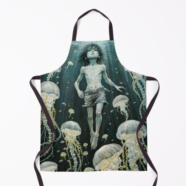 Item preview, Human-Mermaid Hybrid and Jellyfish - Desperate Boy designed and sold by MarinaFila.