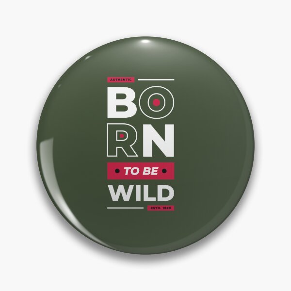 Item preview, Born to Be Wild | Green Background designed and sold by RM-Journey.