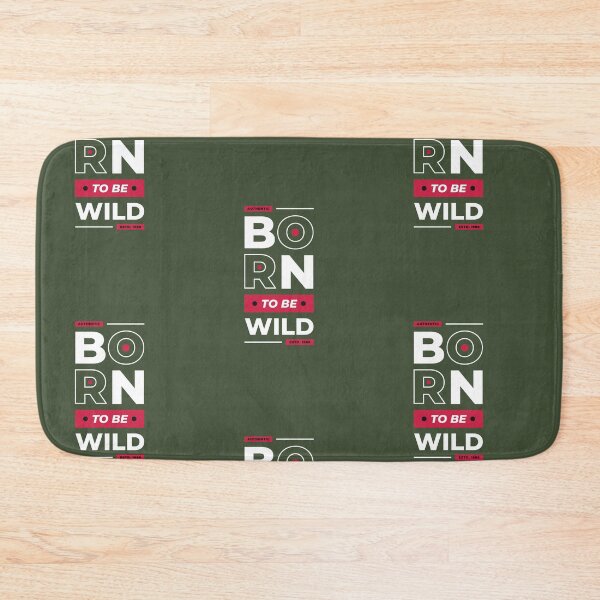 Item preview, Born to Be Wild | Green Background designed and sold by RM-Journey.