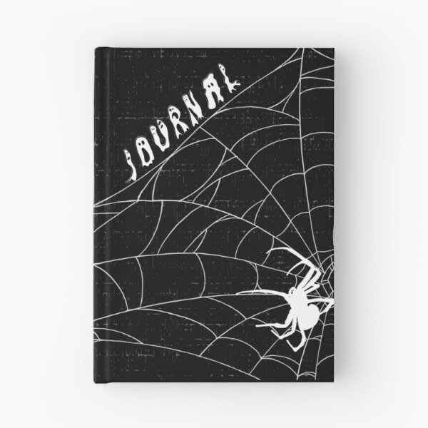 Item preview, Spooky Ghost + Spider Journal designed and sold by marcy grim.