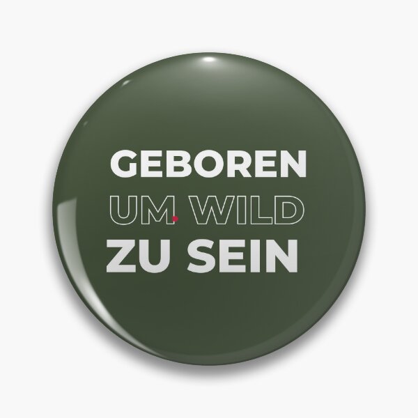 Item preview, Geboren, um wild zu sein | Green Background designed and sold by RM-Journey.