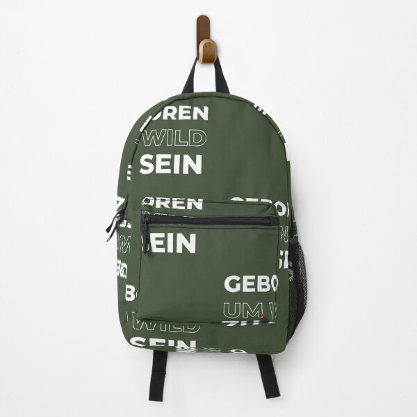 Item preview, Geboren, um wild zu sein | Green Background designed and sold by RM-Journey.