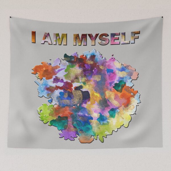 Item preview, I AM MYSELF Splash 2 designed and sold by nastiaart.