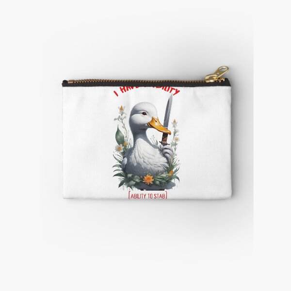 Item preview, I Have Stability [Ability to Stab] Duck designed and sold by Places On Earth.