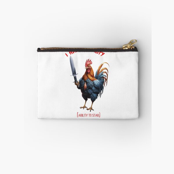 Item preview, I Have Stability [Ability to Stab] Chicken designed and sold by Places On Earth.