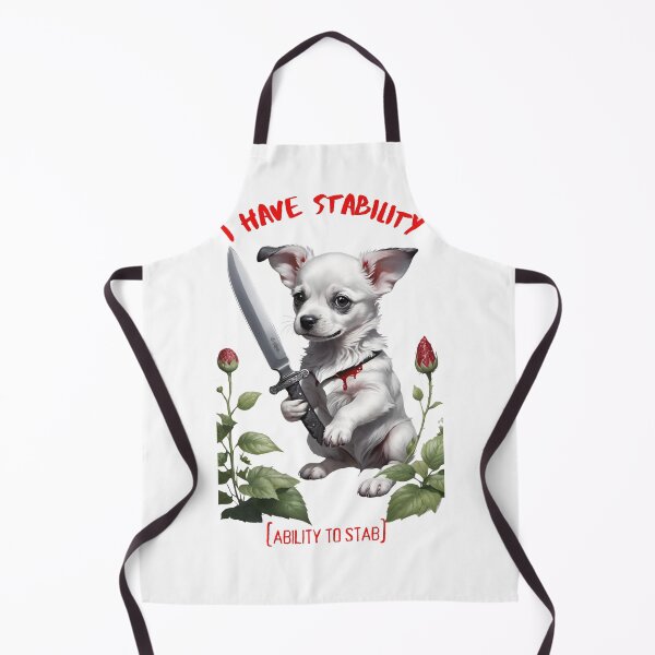 Item preview, I Have Stability [Ability to Stab] Puppy designed and sold by Places On Earth.