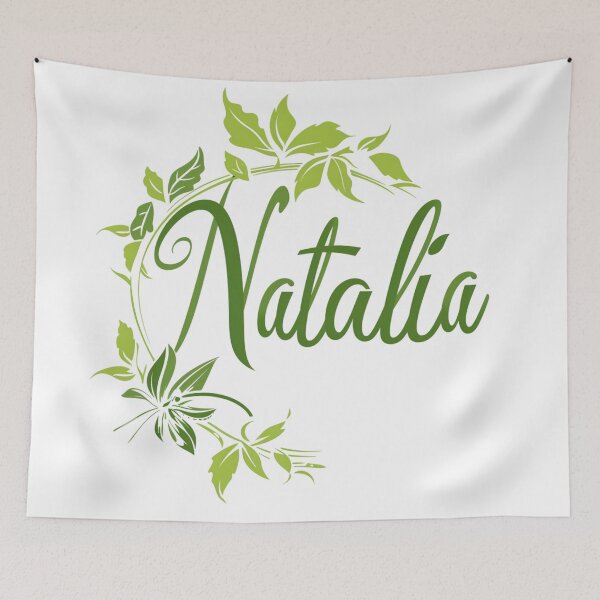 Item preview, first name Natalia design 002 designed and sold by BartHugoKnight.