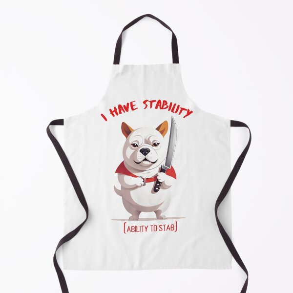 Item preview, I Have Stability [Ability to Stab] Dog designed and sold by Places On Earth.