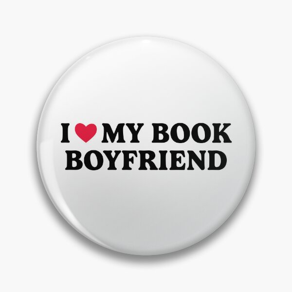 Item preview, I love my book boyfriend designed and sold by leeinthetree.