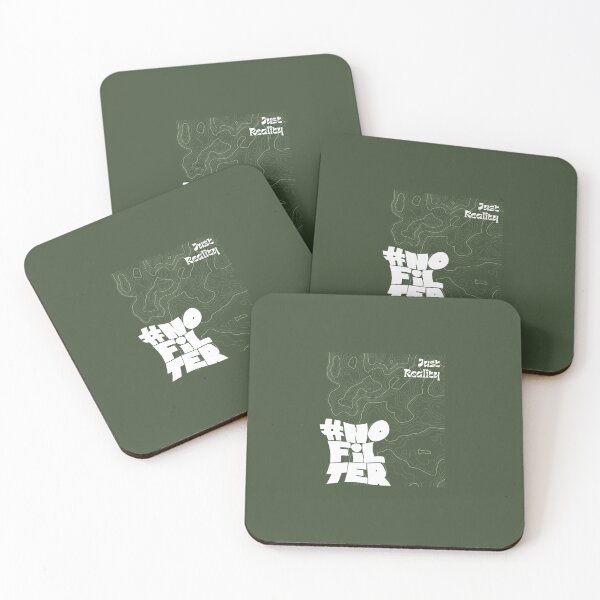 Item preview, Just Reality - No Filter | Green Background designed and sold by RM-Journey.