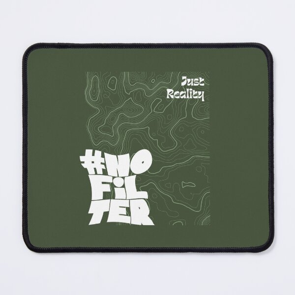 Item preview, Just Reality - No Filter | Green Background designed and sold by RM-Journey.