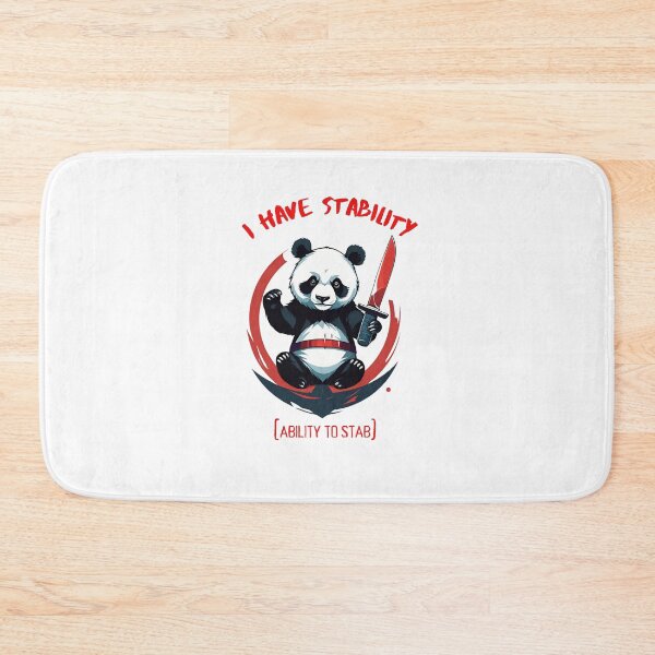 Item preview, I Have Stability [Ability to Stab] Panda designed and sold by Places On Earth.