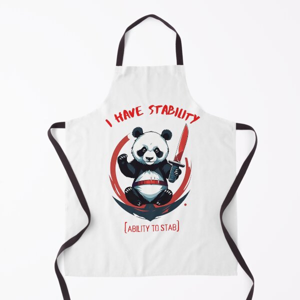 Item preview, I Have Stability [Ability to Stab] Panda designed and sold by Places On Earth.