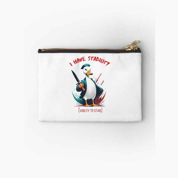Item preview, I Have Stability [Ability to Stab] Duck designed and sold by Places On Earth.