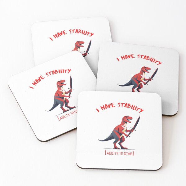 Item preview,  I Have Stability [Ability to Stab] Dinosaur designed and sold by Places On Earth.
