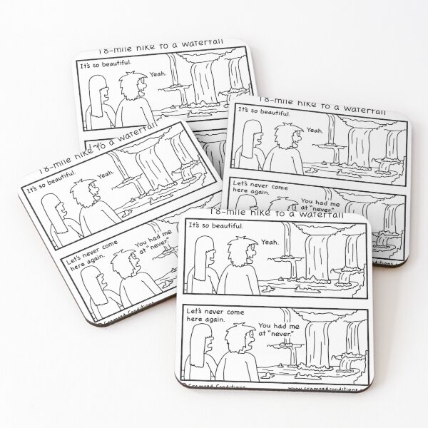 Item preview, 18-mile hike to a waterfall designed and sold by Cramped Conditions.