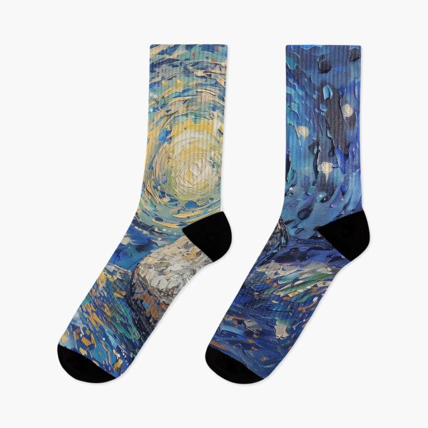 Item preview, A stone | Painting in the style of Vincent van Gogh designed and sold by ComicsFactory.