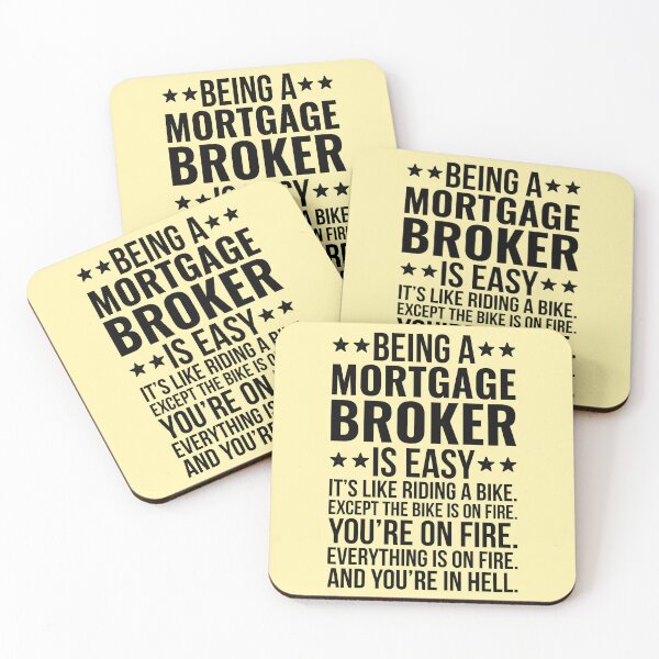 Item preview, Being A Mortgage Broker Funny designed and sold by kamrankhan.