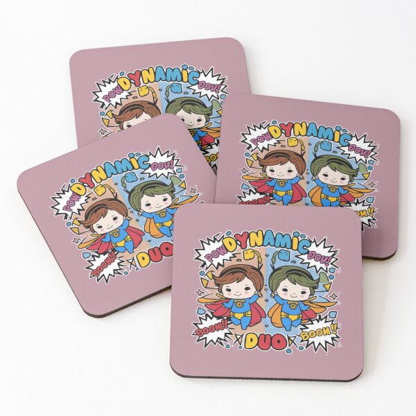 Item preview, Dynamic Duo - Kawaii designed and sold by Rockin-Rainbow.