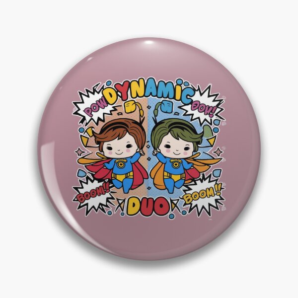 Item preview, Dynamic Duo - Kawaii designed and sold by Rockin-Rainbow.