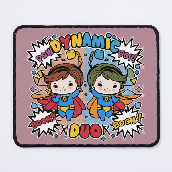 Item preview, Dynamic Duo - Kawaii designed and sold by Rockin-Rainbow.