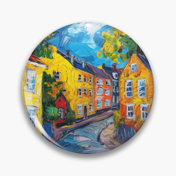 Item preview, Aarhus | Painting in the style of Vincent van Gogh designed and sold by ComicsFactory.