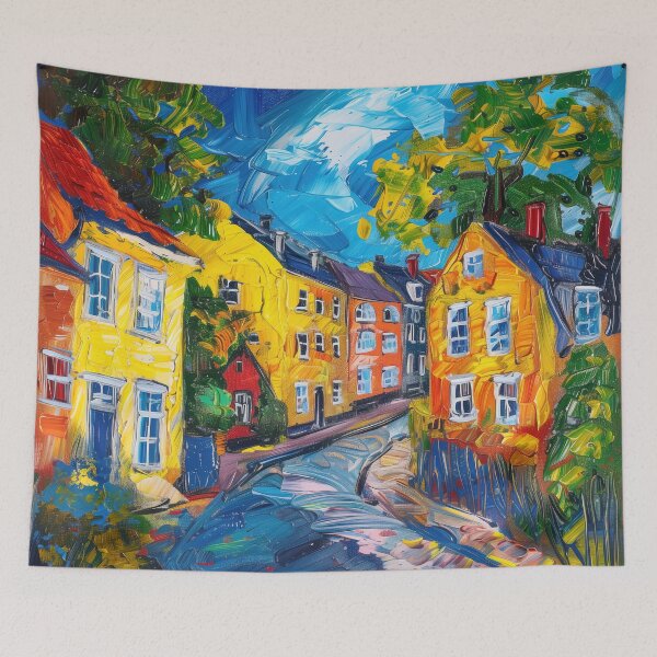Item preview, Aarhus | Painting in the style of Vincent van Gogh designed and sold by ComicsFactory.