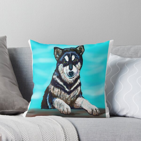 Item preview, Friendly playful Malamute designed and sold by Valérie Ozanon.
