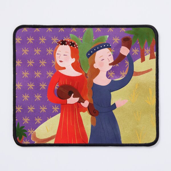 Item preview, Vintage Fantasy inspired Medieval Scene Illustration 2 designed and sold by MariOyama.