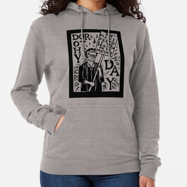 Item preview, Dorothy Day "Our Manifesto is the Sermon on the Mount" Catholic Worker Quote designed and sold by SarahFullerArt.