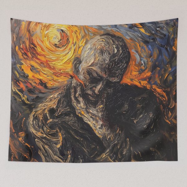 Item preview, Abaddon | Painting in the style of Vincent van Gogh designed and sold by ComicsFactory.