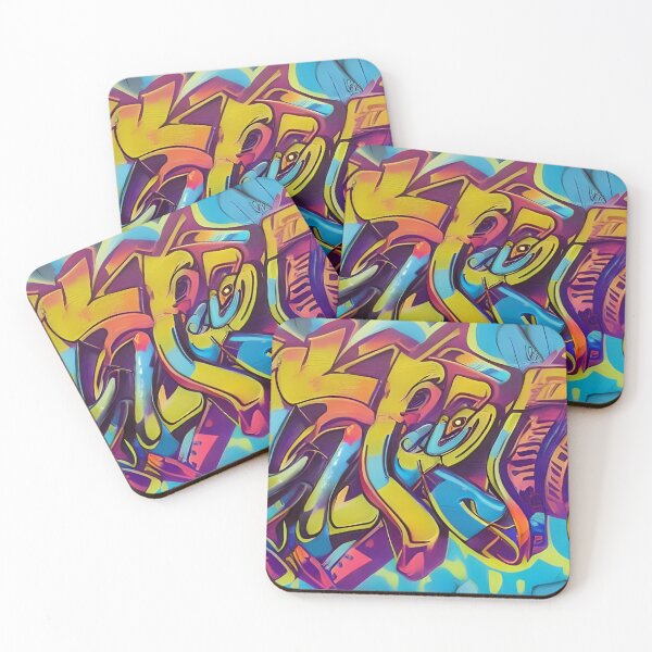 Item preview, Urban Street Art – Bold Abstract Modern Graffiti Design | 173 designed and sold by City Graffix Design Co..