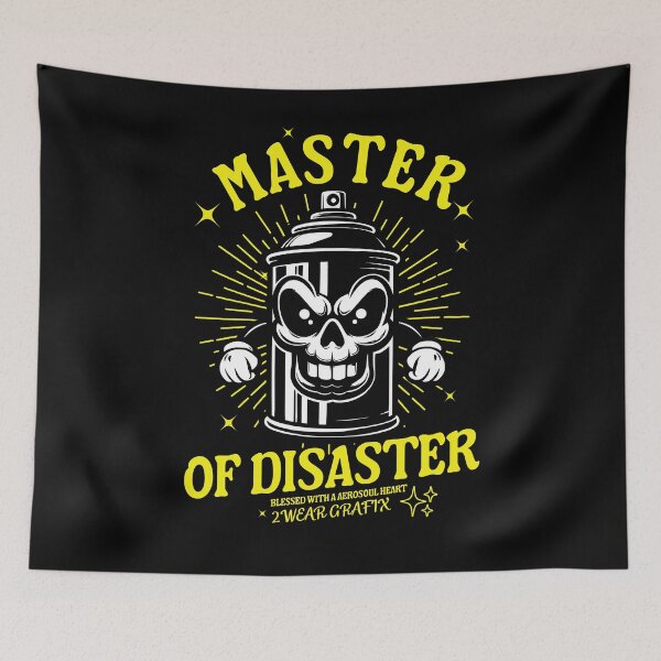 Item preview, Master Of Disaster Graffiti Can designed and sold by 2wear.