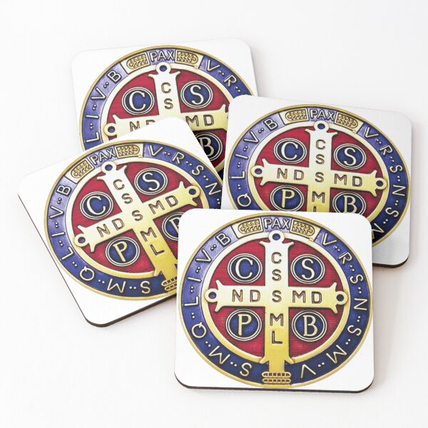 Item preview, Saint Benedict Medal - Crux sancti patris Benedicti designed and sold by Crux Fidelis.