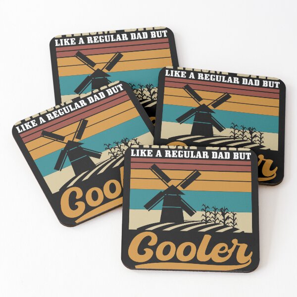 Item preview, farm dad like a regular dad but cooler designed and sold by ThreadBeat.