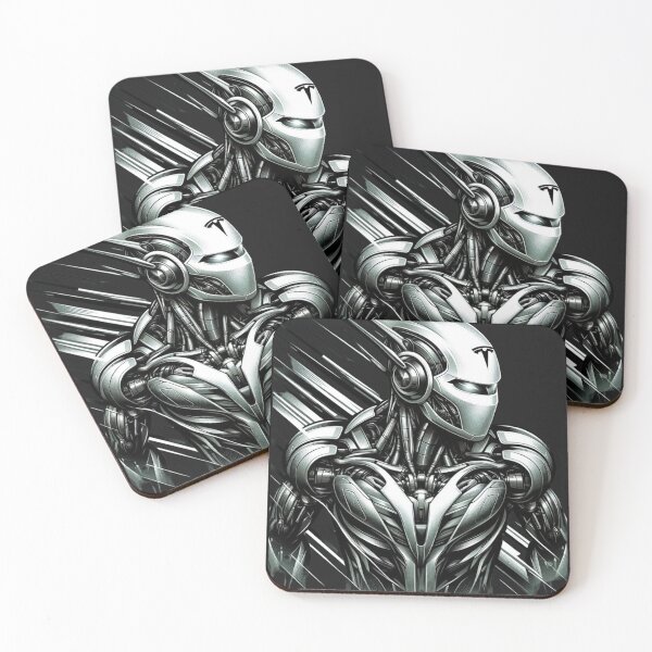 Item preview, Tesla bot designed and sold by TEEJAMBOREE.