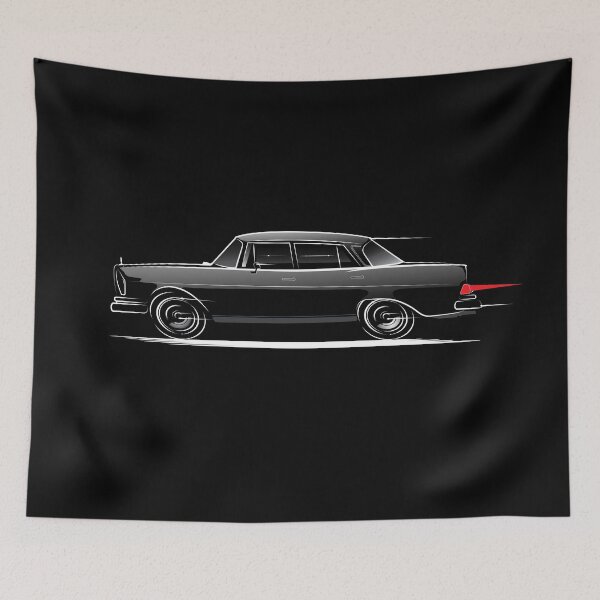 Item preview, Speedy Mercedes Benz 220 SE Heckflosse Fin Tail W112 Sedan Black designed and sold by Frank Schuster.