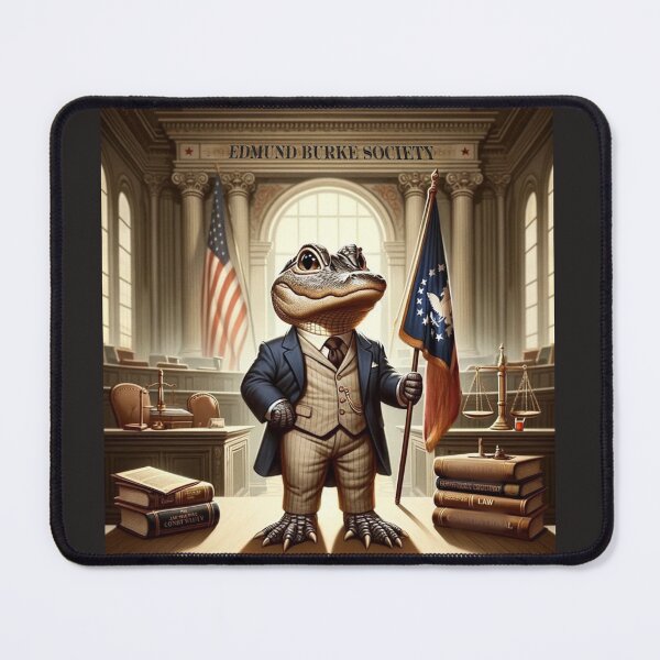 Item preview, Edmund Burke Society designed and sold by CroakysCorner.