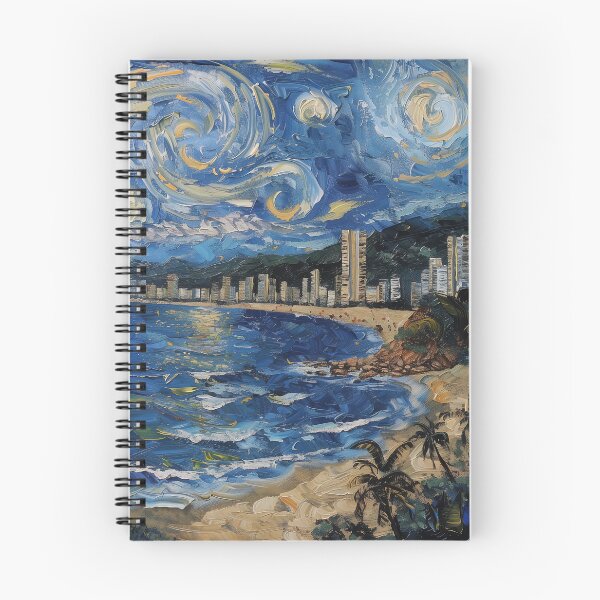 Item preview, Acapulco | Painting in the style of Vincent van Gogh designed and sold by ComicsFactory.