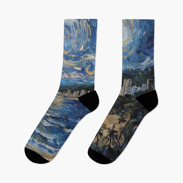 Item preview, Acapulco | Painting in the style of Vincent van Gogh designed and sold by ComicsFactory.